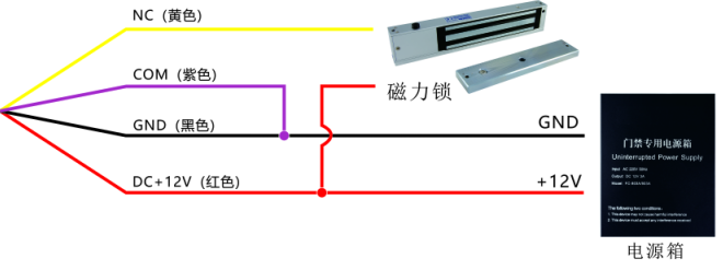 FC-8100T两把锁接线图1