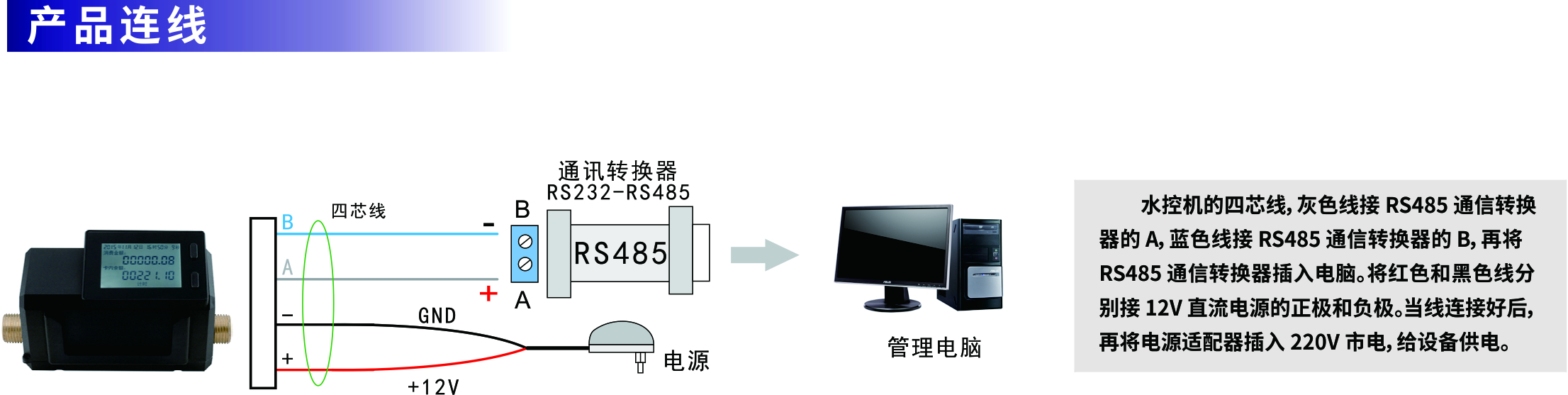 一体水控接线图